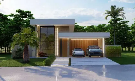 Casa de condomínio Alphaville térrea para venda tem 205m² com 3 suítes
