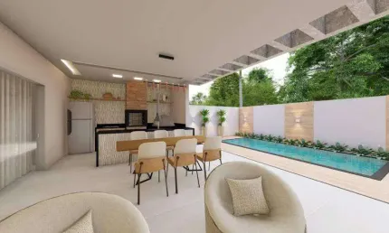 Casa de condomínio para venda com 288 metros quadrados com 3 quartos em Lagoa - Macaé - RJ