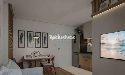 Apartamento 1 suíte em Home Club completo no Bairro Glória, em Joinville/SC