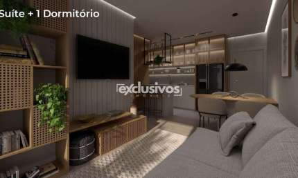 Apartamento 1 suíte + 01 dormitório no Saguaçu, Home Club Brasil 70