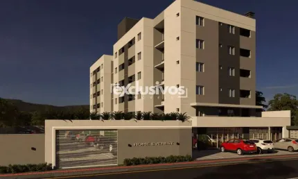 Apartamento na planta com sacada, elevador e área de lazer perto do Hipermais do bairro Fátima, em Joinville/SC!