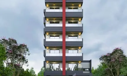 Apartamento na planta à venda no saguaçu com 1 suíte com sacada mais 1 quarto