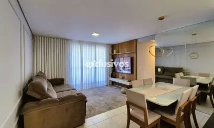 Apartamento semimobiliado 1 suíte + 2 dormitórios de 80m² no Anita Garibaldi, em Joinville/SC