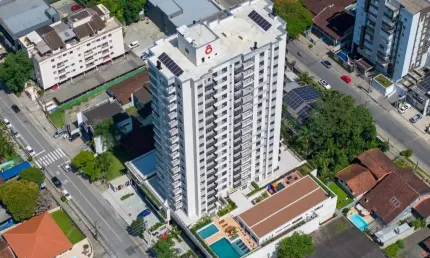 Apartamento Novo com 1 suíte mais 2 dormitórios no Supreme Home Club , no bairro Santo Antônio em Joinville