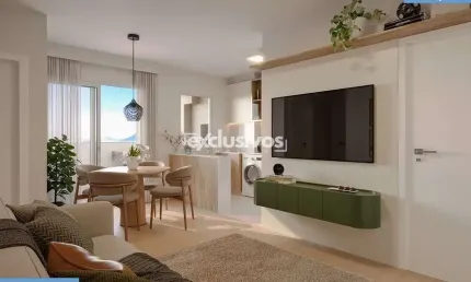 Lançamento: apartamento 1 suíte + 2 dormitórios c/ 70m² privativos no sto antônio, em joinville/sc