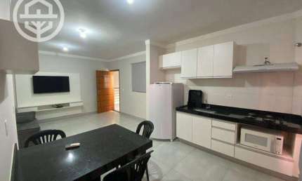 Apartamento com 2 dormitórios para alugar, 60 m² por R$ 2.710,00/mês - Doutor Paulo Prata - Barretos/SP
