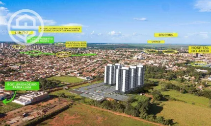 Apartamento com 2 dormitórios à venda, 52 m² - Nova América - Barretos/SP