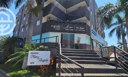 Apartamento com 2 dormitórios para alugar, 57 m² por R$ 1.810,90/mês - Fortaleza - Barretos/SP