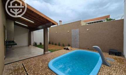 Casa com 3 dormitórios sendo 1 suíte à venda, 130 m² por R$ 450.000 - Mais Parque - Barretos/SP