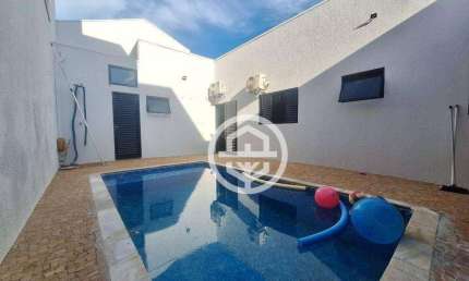 Casa com 3 dormitórios e piscina aquecida à venda, 124 m² por R$ 450.000 - Residencial Grande Horizonte - Barretos/SP