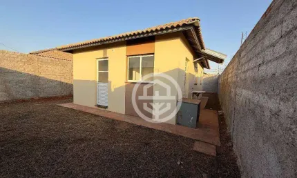 Casa com 3 dormitórios para alugar, 60 m² por R$ 1.115,00/mês - Jardim Anastácio - Barretos/SP