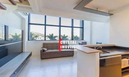 Apartamento duplex de 1 dormitório para locação, Jardim Botânico, Porto Alegre (NINE9) - AL15995