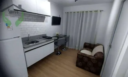 Apartamento com 1 dormitório para alugar, 24 m² por R$ 2.260,00/mês - Vila Butantã - São Paulo/SP