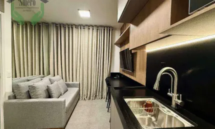 Apartamento com 1 dormitório à venda, 24 m² por r$ 350.000,00 - vila butantã - são paulo/sp