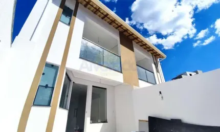 Casa para venda em santa luzia, liberdade, 3 dormitórios, 2 suítes, 3 banheiros, 2 vagas