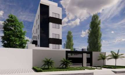 Apartamento com Área Privativa para Venda em Belo Horizonte, Vila Cloris, 2 dormitórios, 1 banheiro, 1 vaga