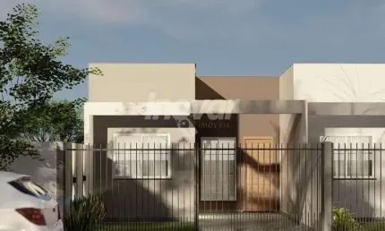 Casa com 2 dormitórios à venda, vila pioneiro, toledo - pr