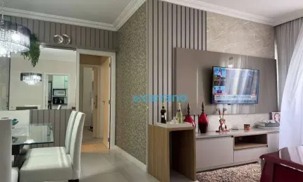 Apartamento MOBILIADO E DECORADO com 2 dormitórios(1 suíte) à venda, 66 m² por R$ 749.000 - Centro - Florianópolis/SC