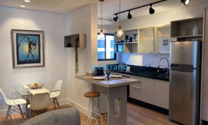 Studio MOBILIADO com 1 dormitório à venda, 46 m² por R$ 795.000 - Córrego Grande - Florianópolis/SC