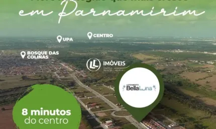 Terreno no Loteamento Bella Luna Proximo a Nova Esperança - Parnamirim