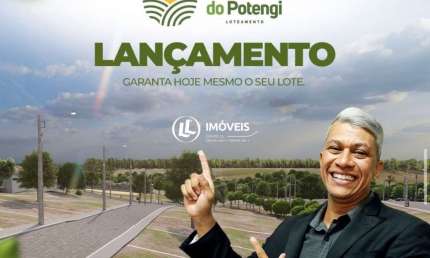 Terreno em São Paulo do Potengi RN no loteamento Sollares do Potengi