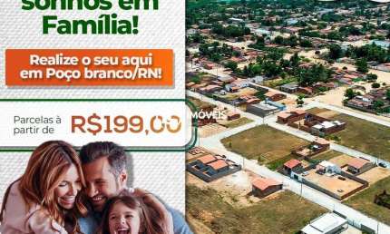 Lotes a venda Poço Branco Loteamento Park das Aguas - sem consulta ao spc serasa