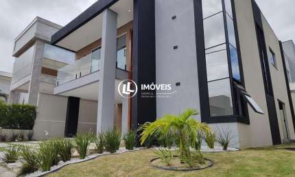 Linda casa com 4 suítes no Condomínio Novo Leblon, Parque das Nações,  Parnamiri