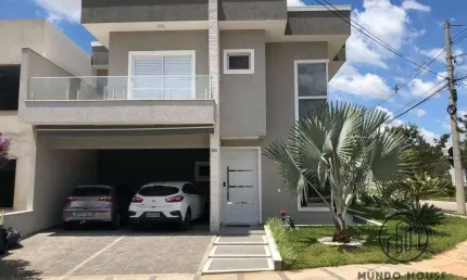Casa em condomínio fechado com 3 quartos à venda na Amélia Bozzola Ferreira, 97, Chácaras Reunidas São Jorge, Sorocaba por R$ 1.680.000