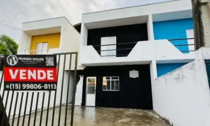 Casa com 2 quartos à venda na rua aparecido bispo de oliveira, 335, jardim topázio, sorocaba por r$ 285.000