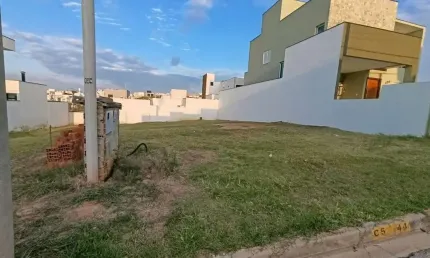 Terreno em condomínio fechado à venda na padre lívio emílio calliari, 1800, parque ibiti reserva, sorocaba por r$ 388.000