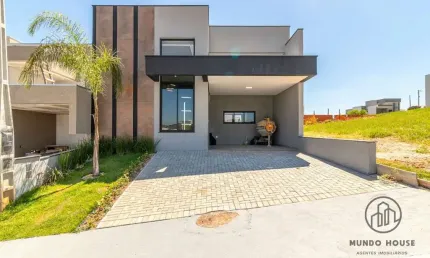 Casa em condomínio fechado com 3 quartos à venda na Avenida Ipanema, 8400, Jardim Novo Horizonte, Sorocaba por R$ 870.000
