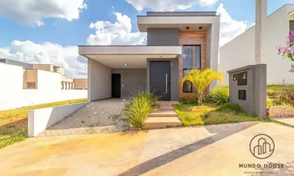 Casa em condomínio fechado com 3 quartos à venda na avenida doutor josé caetano graziosi, 955, wanel ville, sorocaba por r$ 930.000