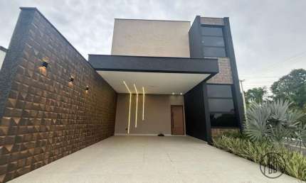 Casa em condomínio fechado com 3 quartos à venda na Rua Clelia Carrara, 1215, Loteamento Sunlake SPA Residencial, Votorantim por R$ 1.590.000