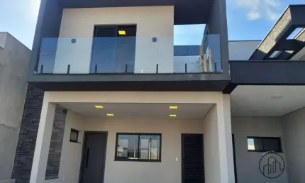 Casa em condomínio fechado com 3 quartos à venda na José Santos Almeida, 999, Jardim Residencial Villagio Ipanema I, Sorocaba por R$ 800.000