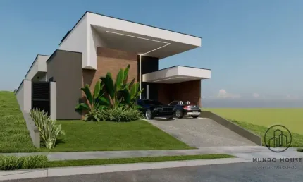 Casa em condomínio fechado com 3 quartos à venda na rua júlio cassola, 777, alphaville nova esplanada, votorantim por r$ 1.700.000