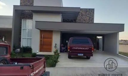 Casa em condomínio fechado com 4 quartos à venda na Avenida Elias Maluf, 3305, Wanel Ville, Sorocaba por R$ 1.600.000