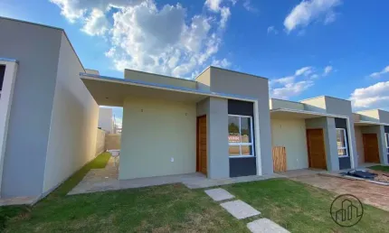 Casa em condomínio fechado com 2 quartos à venda na Avenida Três de Março, 2025, Aparecidinha, Sorocaba por R$ 440.000