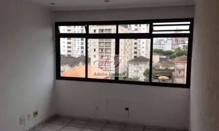 Apartamento à venda em Santos-SP, Macuco: 1 quarto, 1 sala, 1 banheiro, 54m² de área