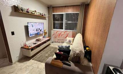 Apartamento à Venda em Santos-SP: 2 Quartos, 1 Sala, 1 Banheiro e Vaga de Garagem na Alemoa!