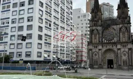 Oportunidade imperdível: apartamento à venda em santos-sp, bairro embaré, 1 quarto, 1 banheiro, 1 vaga, 33 m²!