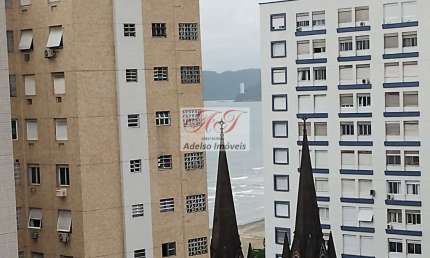 Excelente oportunidade de locação de apartamento no Boqueirão, Santos-SP: 1 quarto, 1 sala, 1 banheiro, 32m² de área.