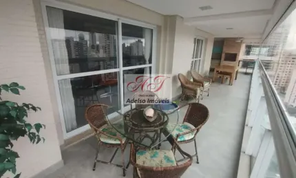 Apartamento de luxo à venda em santos-sp, 3 quartos, 3 suítes, 1 sala, 4 banheiros, 3 vagas de garagem, 220 m² no embaré!