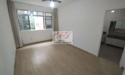 Apartamento para locação em santos-sp no bairro josé menino com 1 quarto, 1 sala, 1 banheiro e 1 vaga de garagem, 65m².