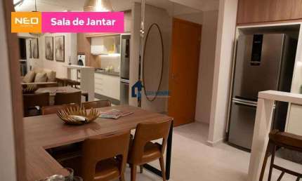 Apartamento na planta de 2 a 3 quartos, no Edifício Neo Antártica em Cuiabá-MT