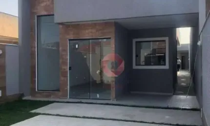 Casa com 3 quartos à venda por R$ 480.000 - Jardim Atlântico Central (Itaipuaçu) - Maricá/RJ