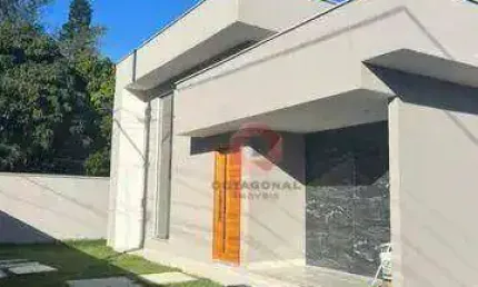 Casa com 3 quartos à venda, 111 m² por R$ 490.000 - Bosque Fundo - Maricá/RJ