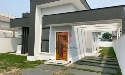 Casa com 3 quartos à venda, 135 m² por R$ 680.000 - Jardim Atlântico Central (Itaipuaçu) - Maricá/RJ