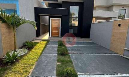 Casa com 3 dormitórios à venda, 96 m² por R$ 550.000,00 - Jardim Atlântico Central - Maricá/RJ
