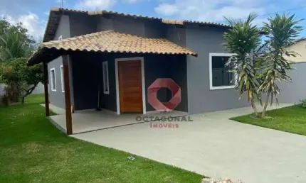 Casa com 2 dormitórios à venda, 80 m² por R$ 450.000 - Jardim Atlântico Leste (Itaipuaçu) - Maricá/RJ
