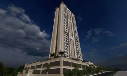 Apartamento tipo para venda com 1 quarto, sendo 1 suíte, 65m²